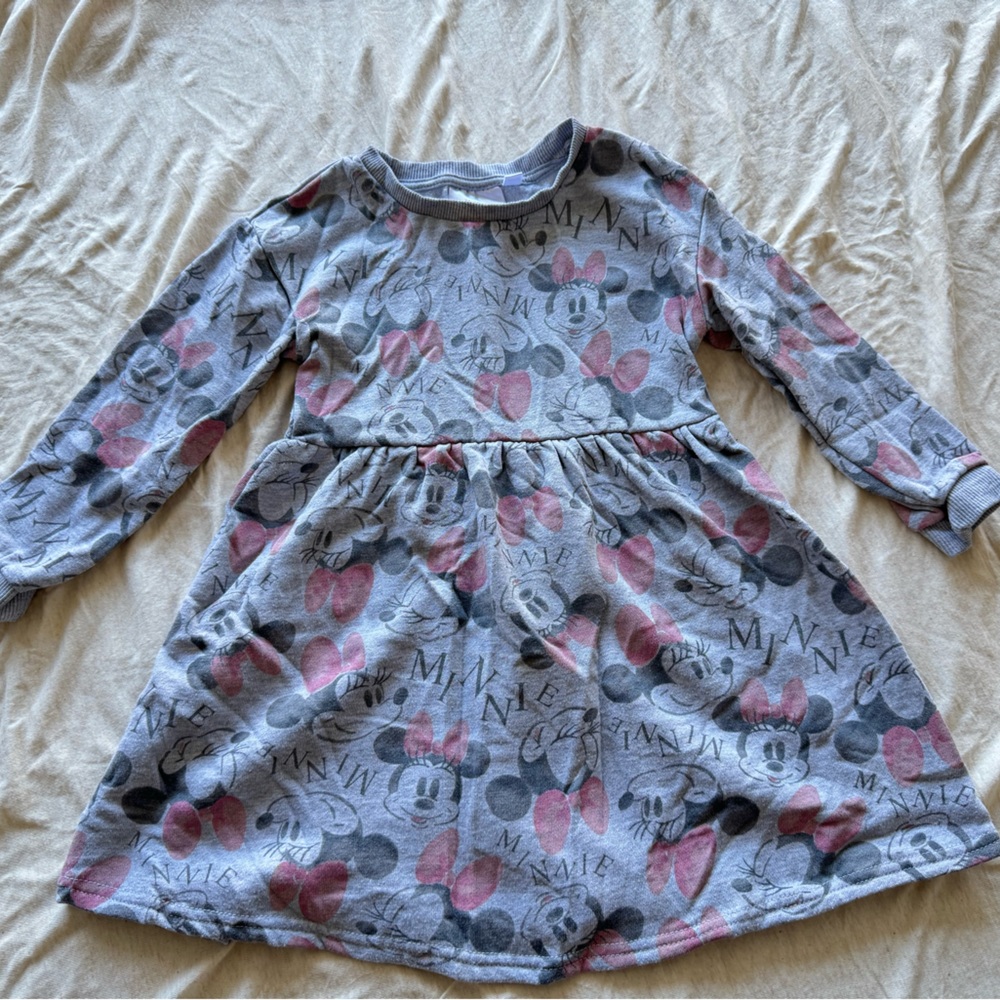 Minnie Mouse toddler sweater dress size 4T